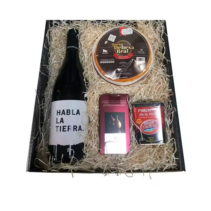 Cesta gourmet de productos extremeños - 1