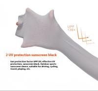 Mangas De Hielo Para Hombres Y Mujeres Protección De Verano Antirreflectante Y Transpirable Cubierta De Brazo De Seda Con Hielo Protección UV Manga Larga Para Deporte Al Aire Libre - details 8