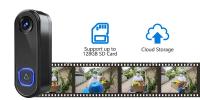Cámara De Puerta Con Visión Nocturna TUYA Video Doorbell 1080P WiFi Inalámbrica Seguridad Inteligente Alexa Google IR Visión Nocturna AC DC - details 13
