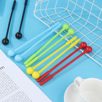 2pcs/set De Palmas De Batería De 20cm Para Adultos Y Niños Mallets De Goma Y Plástico Instrumentos De Ritmo - details 7