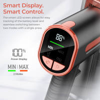Aspirador Sin Cable De Mano InaláMbrica Xiaomi Jigoo C200 Aspiradoras Escoba, SuccióN De 23kpa, Tiempo De Funcionamiento De 40 Minutos, 2 Modos De Trabajo, Tubo TelescóPico De Metal Y Luz Led En La Cabeza Aspirador Y Fregasuelos - details 9