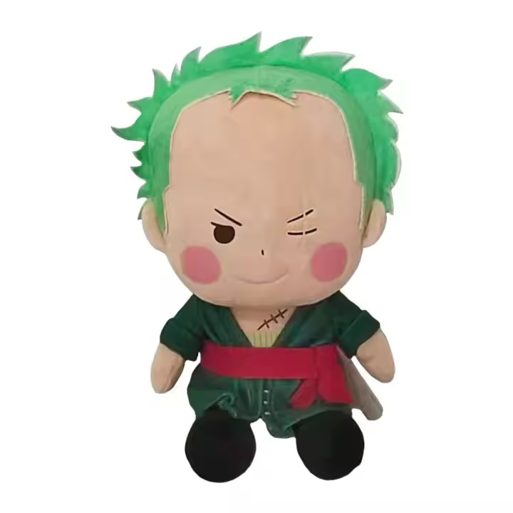 Peluche Roronoa Zoro 20 Cm Licencia Oficial Alta Calidad - 1