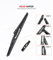 Limpiaparabrisas Trasero 13" Para Hyundai Santa Fe DM / Grand Santa Fe 2013-2017 Limpieza De Ventanas De Parabrisas Material De Goma - details 1