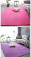 Alfombra De Sala De Estar Estilo Japonés De Veludo Coral Sólido Alfombra Para Dormitorio Alfombra Para Cama Alfombra Moderna Corta De Pelo Alfombra Decorativa Para Hogar Y Hotel - details 6