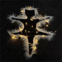 Alfombra De Navidad Divertida Con Luz De Gato Frito Decoración De Piso Tamaño Estándar Material De Tela Alfombra De Fiesta De Navidad - details 2