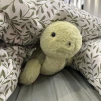 Muñeco De Peluche Tortuga Jelly Cat 28cm Juguete Creativo Para Compañía Simulación De Mascota Para Niños Regalo De Vacaciones - details 8