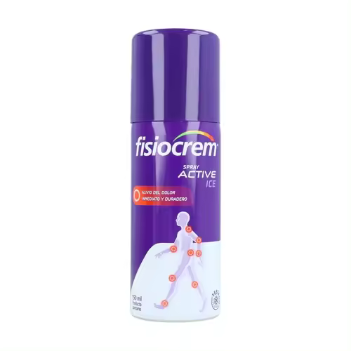 FISIOCREM Spray Active Ice Alvio del dolor inmediato y duradero 150ml - 1