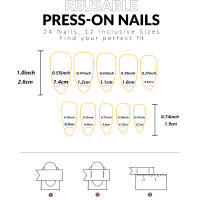 24PCS Uñas Postizas RTAUG Estilo Stiletto Con Largos Bowknot Negro Y Plateado Dissimétricas Cubiertas De Polvo Conjunto De Uñas Falsas Para Fiesta Y Verano - details 33