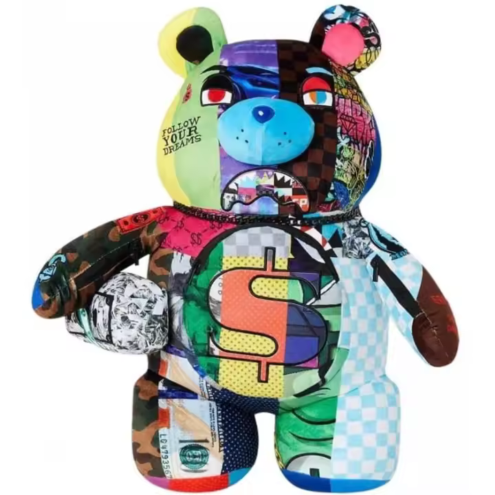 Mochila Sprayground Wonderful Mind Bear - 1