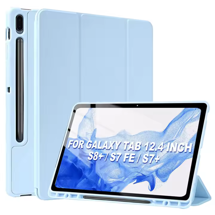 Funda Protectora Para Samsung Galaxy Tab S8 S7 A9 11 S10 S9 FE 10.9 plus 12.4 13.1 Con Portaherramientas Compatible Con Varias Versiones De Tab S Greliana - 1