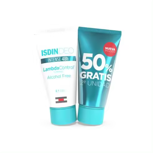 ISDIN LAMBDA CONTROL DESODODORANTE CREMA DUPLO 2X50 ML - 1