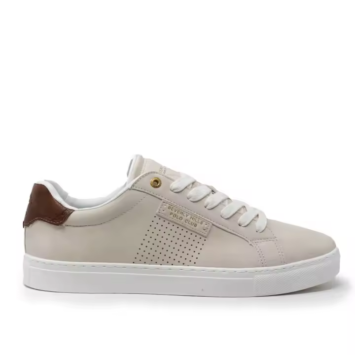POLO 515100 0061 Zapatillas deportivas hombre 35684 25V DEPORTIVO PICADO LATERAL WHITE - 1
