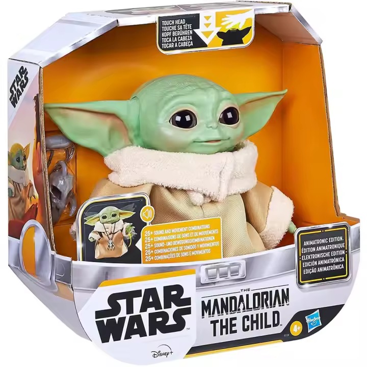 Hasbro Figura Animatrónica De Baby Yoda El Niño - 1