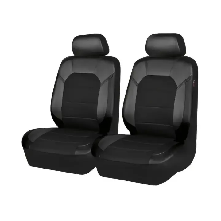 MOV-Funda universal para asiento de coche, funda de asiento de coche bordada de PU para todas las estaciones - 1
