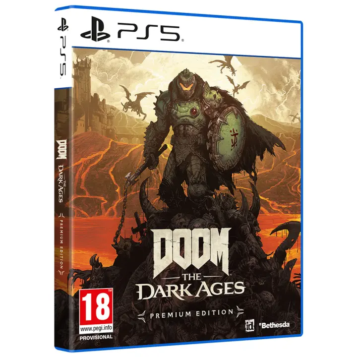 DOOM THE DARK AGES PREMIUM EDITION PS5 - Nuevo a Estrenar - PAL España - Bethesda - Plaion - PREVENTA - Lanzamiento 13/05/25 - 1