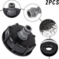 Adaptador de Tanque de Agua para conectar mangueras de Jardín Diámetro de entrada 60 mm 2 piezas - details 0