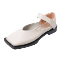 Nuevas Zapatos De Mujer 2023 Primavera Tacón Bajo Cuadrado Moda Hermosa Mocasín Profundo Cuatro Colores Opcionales Talla 35-40 - details 1