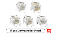 Hello Face EMS Titanium Derma Roller 540 Agujas Rejuvenecimiento Colágeno Micro Corriente Vibración LED Con 2 Cabezales De Rodillo - details 0