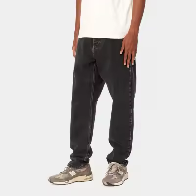 Pantalón vaquero Carhartt Newel Pant Black Stone Washed I029208.8906.00 - 1