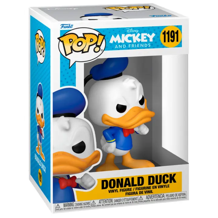 Figura Pop Disney Classics Donald Duck-Figura de Vinilo Coleccionable - Idea de Regalo- Mercancia Oficial - Juguetes para Niños y Adultos - Movies Fans - Muñeco para Coleccionistas y Exposición - 1