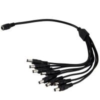 Cable Distribuidor De Energía DC DC5.5 * 2.1mm 1 Femal a 3/4/5/6/8 Machos Para Cámara CCTV Luz LED Cable De Conexión Para Dispositivos Móviles Y Computadora - details 9