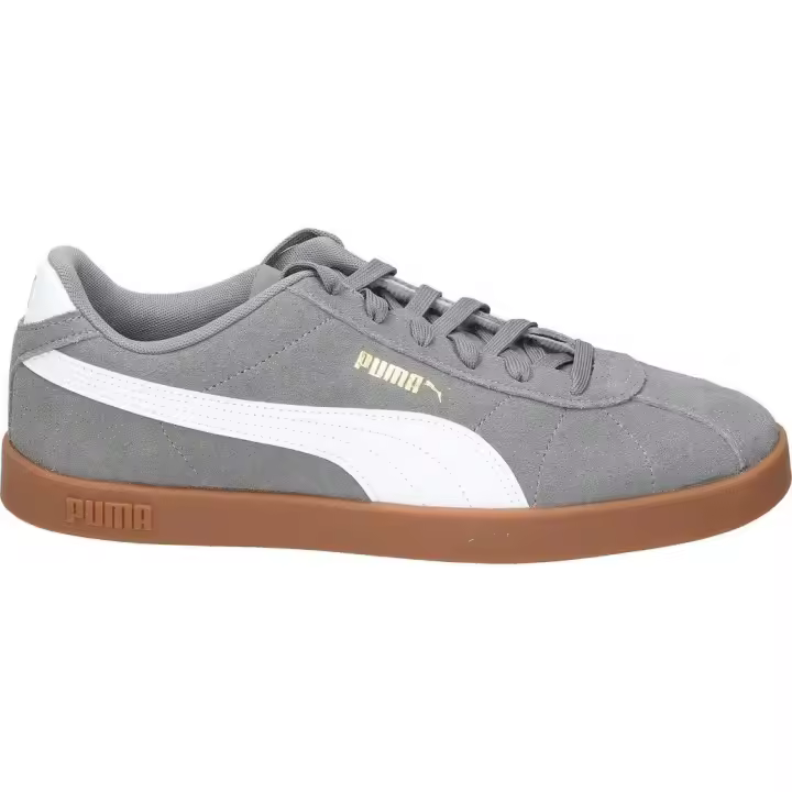 PUMA | Zapatilla Puma Club II Era para Hombre – Deportiva en Color Gris y Detalles en Blanco – Sneakers con Cordones – Estilo Casual – Cómodas y Versátiles – Modelo 397444-08 - 1