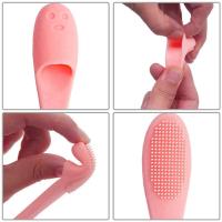 Cepillo De Dedo Para Perros Y Gatos De Silicona Suave Herramienta De Limpieza De Nariz Y Dientes Producto Para Mascotas Suministros Para Perros - details 11