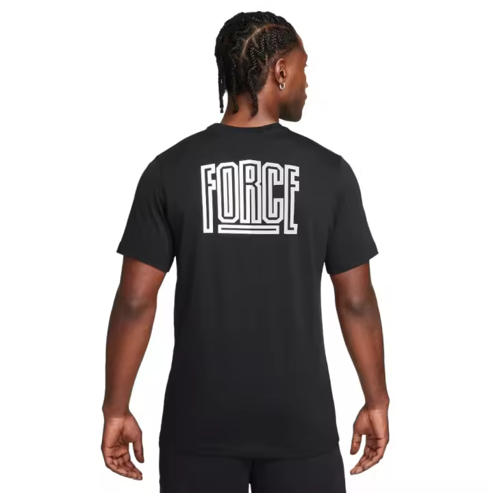 Camiseta Nike M Nk Tee St S Force Negro Basket T Shirt Fn0803-010 - 1