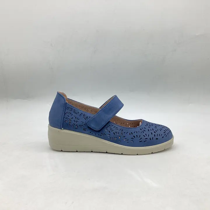 Virucci - Merceditas Casual de Mujer Cómodas Modernas VR5-1703 disponible en Azul, Oro, Plata - 1