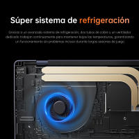 VANWIN Portátil IPS de 15,6 pulgadas y 1920x1080 píxeles, AMD Ryzen 5 5500U, hasta 4,0 GHz, 16 GB de RAM, 512 SSD, WiFi5, Bluetooth 5,0, teclado retroiluminado, desbloqueo por Huella digital, encendido/apagado en 170 °, Tipo-C, HDMI, 2USB 3,2 con PAL - details 5