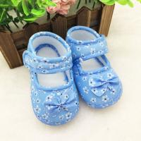 Zapatos De Camila Para Bebés Recién Nacidos Con Lazo Floral Antideslizantes De Algodón Suave Para Niñas Edad 0-2 Años - details 0