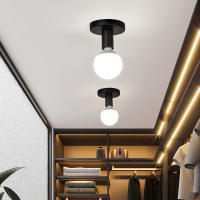 Soporte De Luces De Techo Vintage E27 Retro Para Sala De Estar Decoración Interior 220V Base De Lámpara De Estilo Loft Simple - details 7