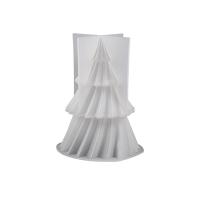 Molde De Silicona Para Vela De Árbol De Navidad 3D Creativo Para Epoxy Resina DIY Aromaterapia Vela Tamaño Estándar De Plantas - details 9