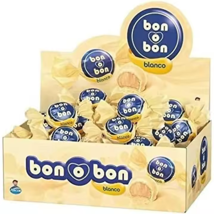 Bon o Bon Chocolate Blanco | Contiene 30 Unidades - Fabricados en Argentina - 1