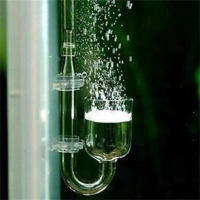 Juego De 4 En 1 Difusor De CO2 Para Acuario Con Valvula De Control Y Conector U Para Suministro De Dióxido De Carbono Para Tanque De Peces Y Plantas - details 3