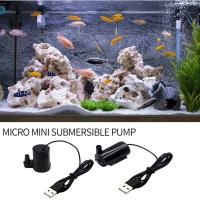Bomba De Agua Submersible USB Silenciosa Micro 3V 5V DC Baja Tensión Portátil Para Acuarios Tanque De Peces Fuente - details 6