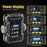 Linterna LED De Alta Brillo Portátil Mini Llave De Fuente Dual Para Camping Pesca Herramienta Multifuncional Luz Torcha - details 8