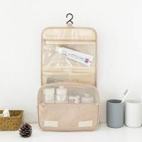 Neceser de viaje colgante, neceser de flamenco, neceser portátil para mujer, neceser de gran capacidad, perfecto para viajes y uso diario - details 0
