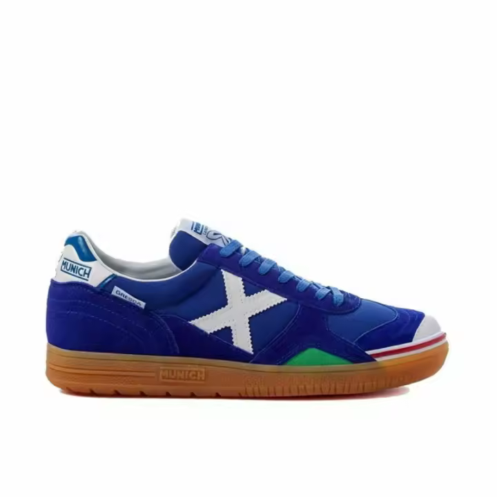 Zapatillas de Fútbol Sala para Adultos Munich  Gresca 03 Azul Unisex - 1