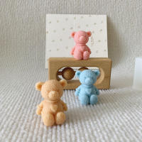 Molde De Velas De Silicona En Forma De Oso Mini Amor Para Artesanía Y Hacer Sabores a Mano Tamaño Approx. Como En La Imagen - details 7