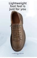 Zapatos Casuales De Negocios 2024 De Alta Calidad Y Comodidad Con Absorción De Choque Antideslizante Y Amigables Con La Piel Para Hombres Y Mujeres - details 4