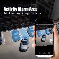 Cámara Solar 4G Con 3 Lentes 12MP Batería Integrada Visión Nocturna 6K Resistente Al Agua Para Seguridad Doméstica Exterior Con Almacenamiento Interno De 128G - details 20