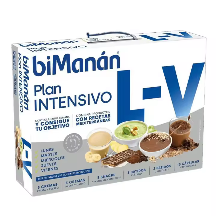 biManán | Pack Semanal de Comidas Organizadas con Batidos, Barritas y Cremas – Incluye Accesorios y Nutrientes Esenciales - 1