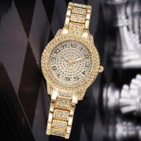 Set De Moda Para Mujer 6 Piezas Reloj Pulsera Con Collar Y Aretes Joyería De Lujo Con Diamantes Regalo De San Valentín - details 7