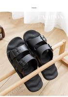 Chinelos Para Hombre Verano Uso Exterior Y Doméstico Antideslizantes Suela Suave Tallas Grandes 48-49 Sandalias Cómodas Para Baño Y Hogar - details 13