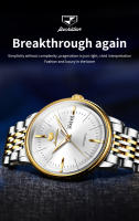Reloj Mecánico Automático Para Hombre JSDUN Resistente Al Agua De Moda Casual Simple Pulsera De Acero Inoxidable Display Sin Números - details 13