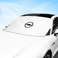 Cubierta De Parabrisas Del Coche Con Sombrilla Anti-Sol Para Opel Corsa C D Astra H J G K Insignia Vectra C B Meriva Zafira Tigra Accesorios Automotrices Material De Tela Plateada Recubierto - details 0
