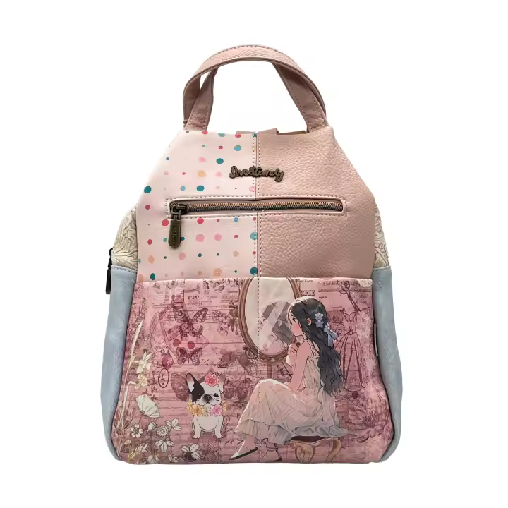 Mochila Sweet Melody Colección Dreamy Garden - ¡El toque perfecto de naturaleza y elegancia! Antirrobo y de alta calidad - 1