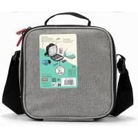 Bolsa Térmica Porta Alimentos, con 4 Tuppers Herméticas (2x0.5L, 2x0.2L), Tatay Urban Food Casual, Color Gris - details 0