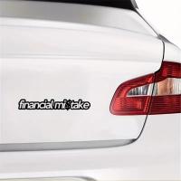 Pegatina De Error Financeño Para Coche Divertida Y Estilosa Pegatina De Carreras Adhesiva PVC Para Decoración Del Vehículo - details 8